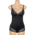 SUBBLIME - ORSACCHIOTTO CON DETTAGLI IN PIZZO FLOREALE NERO L/XL - immagine 6