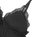 SUBBLIME - ORSACCHIOTTO CON DETTAGLI IN PIZZO FLOREALE NERO L/XL - immagine 11