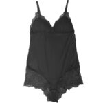 SUBBLIME - ORSACCHIOTTO CON DETTAGLI IN PIZZO FLOREALE NERO L/XL - immagine 10