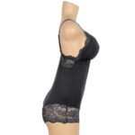 SUBBLIME - ORSACCHIOTTO CON DETTAGLI IN PIZZO FLOREALE NERO L/XL - immagine 8