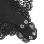 SUBBLIME - ORSACCHIOTTO CON DETTAGLI IN PIZZO FLOREALE NERO L/XL - immagine 17