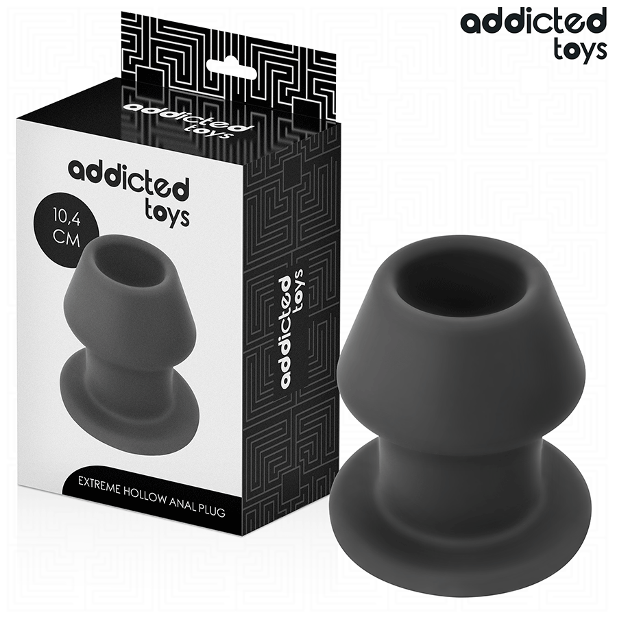 img_213300_d5eb2e5a7487067a58fee731d8dc8e7b_1.png ADDICTED TOYS - EXTREME HOLLOW ANAL PLUG TAGLIA L 10,4 CM - immagine 1