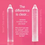 SKINS - DOTS & RIBS PREMIUM CONDOMS CONFEZIONE DA 8 - immagine 3