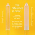 SKINS - PRESERVATIVI BANANA PREMIUM CONFEZIONE DA 4 - immagine 3