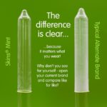 SKINS - PRESERVATIVI PREMIUM ALLA MENTA CONFEZIONE DA 8 - immagine 3