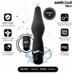 ADDICTED TOYS - PULITORE ANALE CON ADATTATORE UNIVERSALE MODELLO 2 - immagine 2