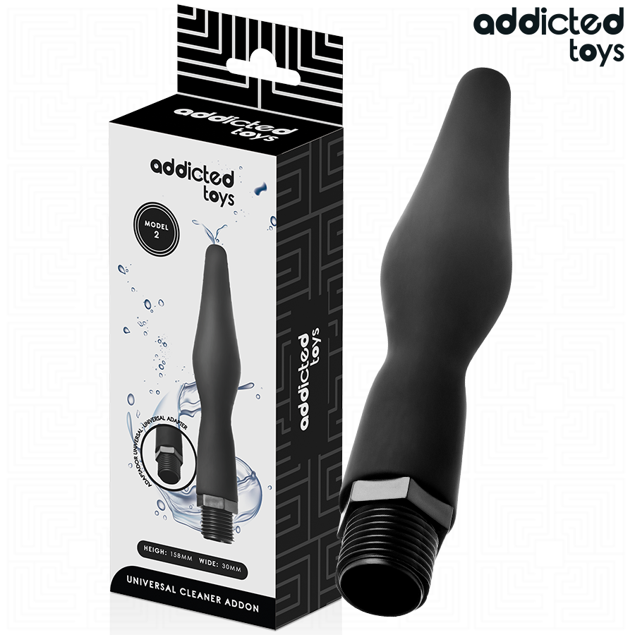 img_213573_b976a4487acea4b16579489c2815bcf6_1.png ADDICTED TOYS - PULITORE ANALE CON ADATTATORE UNIVERSALE MODELLO 2 - immagine 1