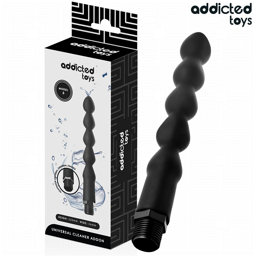 img_213601_5157cc43fa3e5f6ccf3a0f4a4691f5ee_1.png ADDICTED TOYS - PULITORE ANALE CON ADATTATORE UNIVERSALE MODELLO 6 - immagine 1