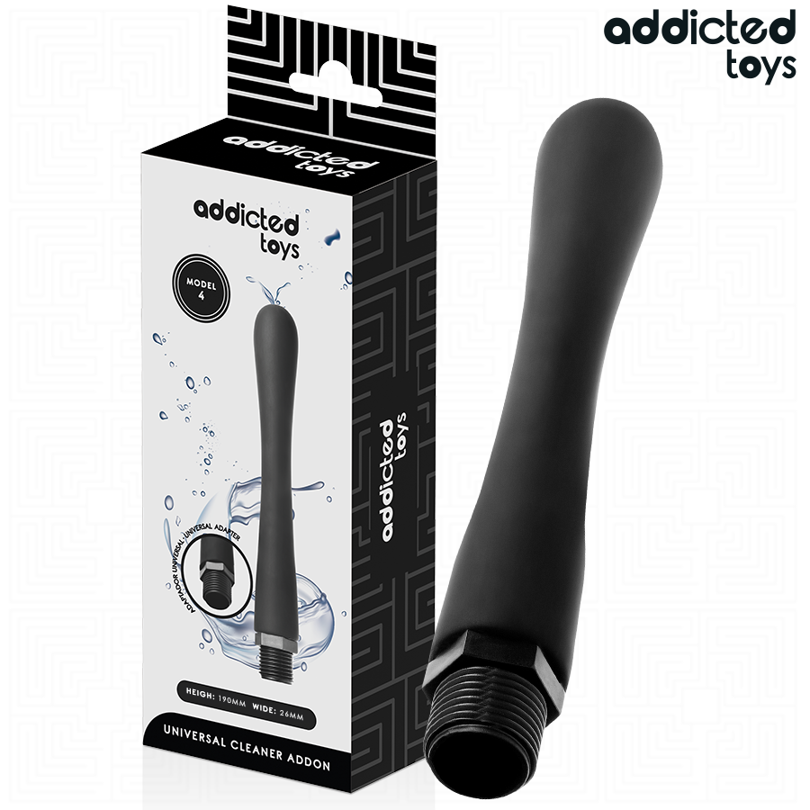 img_213672_5bb395caa9ceb9a36a64c489267374b6_1.png ADDICTED TOYS - PULITORE ANALE CON ADATTATORE UNIVERSALE MODELLO 4 - immagine 1