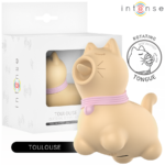 INTENSE - STIMOLATORE TOLOSA CON LINGUA ROTANTE A 360? GIALLO