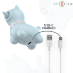 INTENSE - STIMOLATORE DUCHESS CON LINGUA ROTANTE 360? BLU - immagine 6