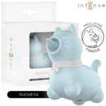 INTENSE - STIMOLATORE DUCHESS CON LINGUA ROTANTE 360? BLU