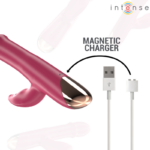 INTENSE - CHLOE VIBRATORE MULTIFUNZIONE 3 IN 1 ROSSO - immagine 7