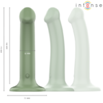 INTENSE - VIBRATORE BECCA CON VENTOSA 10 VIBRAZIONI TELECOMANDO VERDE - immagine 3