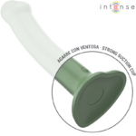 INTENSE - VIBRATORE BECCA CON VENTOSA 10 VIBRAZIONI TELECOMANDO VERDE - immagine 5