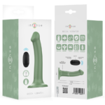 INTENSE - VIBRATORE BECCA CON VENTOSA 10 VIBRAZIONI TELECOMANDO VERDE - immagine 8