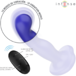 INTENSE - VIBRATORE SHORTY CON VENTOSA TELECOMANDO BLU - immagine 4