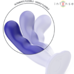 INTENSE - VIBRATORE SHORTY CON VENTOSA TELECOMANDO BLU - immagine 5