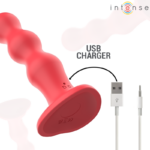 INTENSE - CODY VIBRATORE CON VENTOSA TELECOMANDO ROSSO - immagine 7