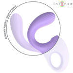 INTENSE - VIBRATORE E STIMOLATORE BAXTER VIOLA - immagine 5