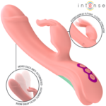INTENSE - RACHEL RABBIT VIBRATOR 5 VIBRAZIONI ROSA - immagine 2
