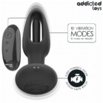 ADDICTED TOYS - PLUG ANALE CON LINGUA VIBRANTE E TELECOMANDO - immagine 6