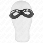 KINK - MASCHERA PER OCCHI CON MINI RIVETTI MODELLO 1 20,5 x 5,5 CM - immagine 2