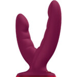 FUN FACTORY - RYDE DOPPIO DILDO ROSSO VINO - immagine 2