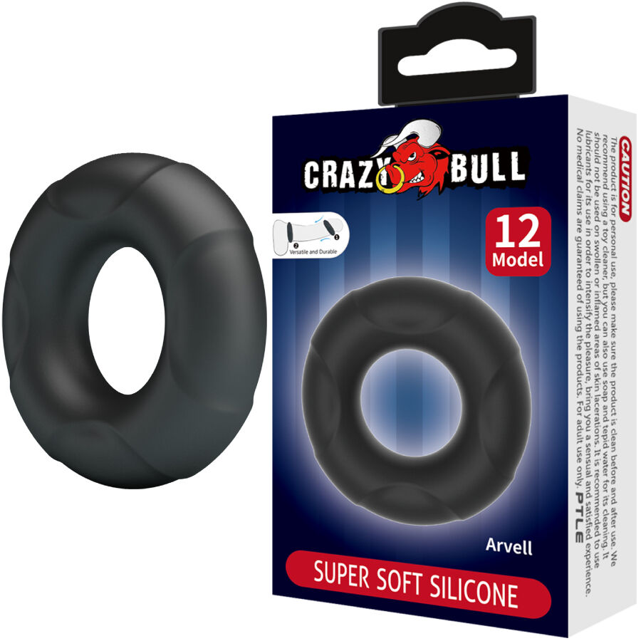 img_215079_d11b70bb13483148bc77f7a351c970b5_1.jpg CRAZY BULL - ANELLO IN SILICONE ARVELL MODELLO 12 - immagine 1