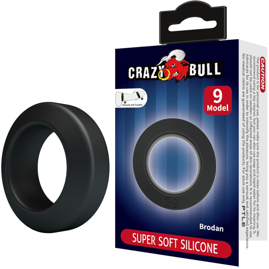 img_215084_bb70de240e11691ea9cc18c18f777f3c_1.jpg CRAZY BULL - BRODAN ANELLO IN SILICONE MODELLO 9 - immagine 1