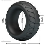 CRAZY BULL - DILSON ANELLO IN SILICONE MODELLO 3 - immagine 6