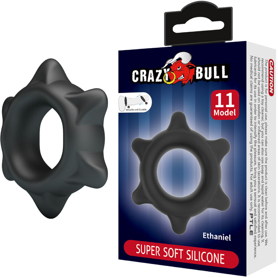 img_215136_396855c3e49509695a4376f61dfd57dd_1.jpg CRAZY BULL - ANELLO IN SILICONE ETHANIEL MODELLO 11 - immagine 1