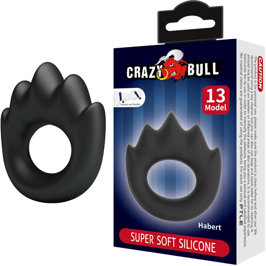 img_215147_89d388023b433dafa14ef01783808047_1.jpg CRAZY BULL - HABERT ANELLO IN SILICONE MODELLO 13 - immagine 1