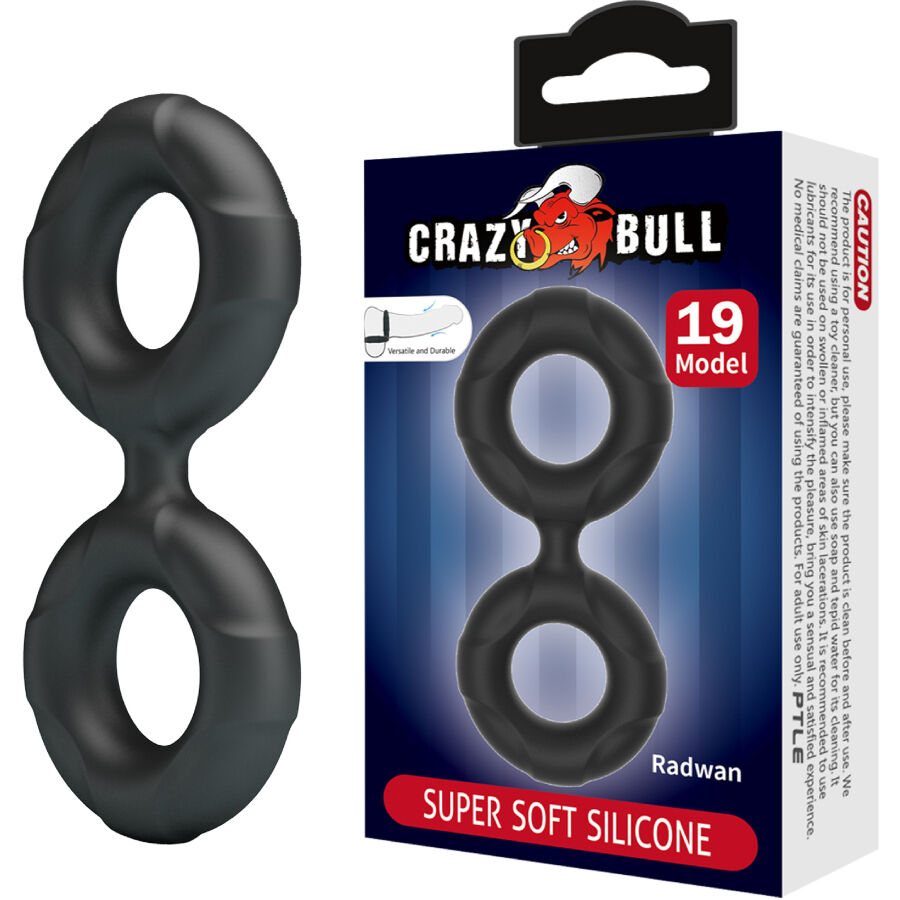 img_215207_30dc50c0f3320b471172312ef8ff3c4b_1.jpg CRAZY BULL - RADWAN DOPPIO ANELLO IN SILICONE MODELLO 19 - immagine 1