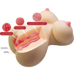 CRAZY BULL - FIONA TORSO FEMMINILE REALISTICO VAGINA E ANALE 7,1 KG - immagine 7
