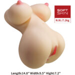 CRAZY BULL - FIONA TORSO FEMMINILE REALISTICO VAGINA E ANALE 7,1 KG - immagine 2