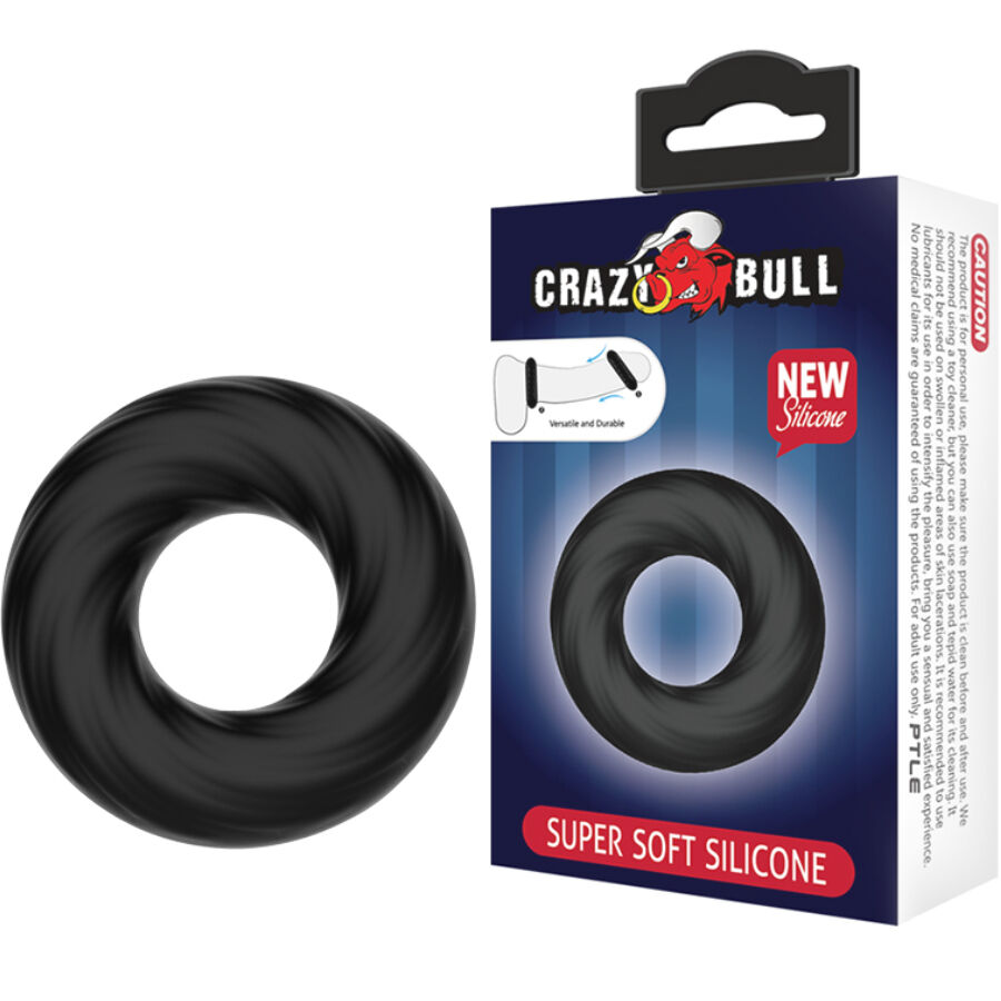 img_215456_66f340bf3156393eeb099eb4363fa129_1.jpg CRAZY BULL - ANELLO IN SILICONE A SPIRALE - immagine 1