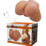 CRAZY BULL - ILANA VIBRATORE E SUCCHIATORE REALISTICO PER POLSO FEMMINILE CON SUONO 6,8 KG - immagine 2