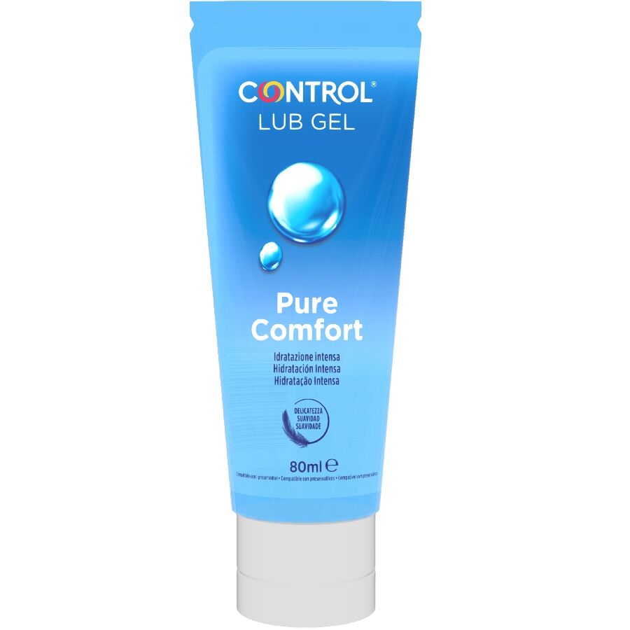 img_215669_a14ad92b32a43fea78f952598e804dea_1.jpg CONTROL - LUBRIFICANTE IDRATAZIONE INTENSA PURE COMFORT 80 ML - immagine 1
