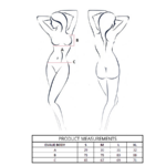 PASSION - EVALIE BODY BIANCO S/M - immagine 4