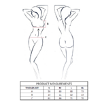 PASSION - TIVOLEA REGGISENO + PERIZOMA VIOLA L/XL - immagine 4