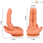 INTENSE - LEELA STIMOLATORE PUNTO G FLESSIBILE MANO 12,6 CM - immagine 2