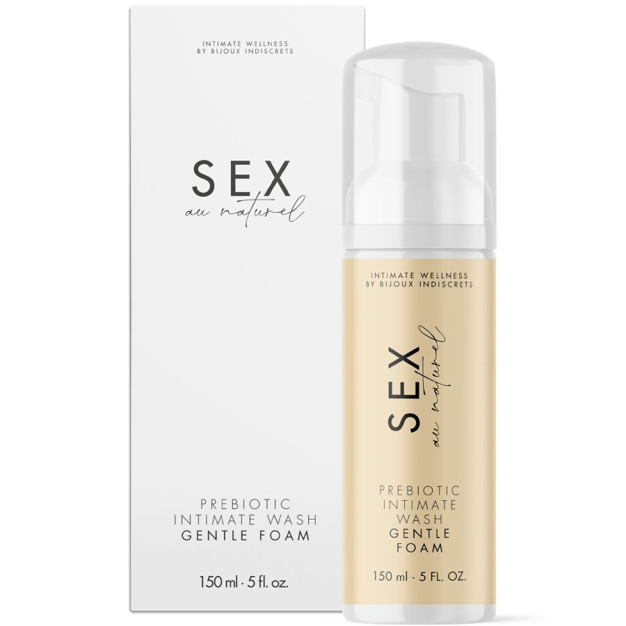 img_217066_10f2c034d231ff055bc31f828178e877_1.jpg BIJOUX INDISCRETS - SEX AU NATUREL GEL INTIMO PREBIOTICO CON SCHIUMA 150 ML - immagine 1