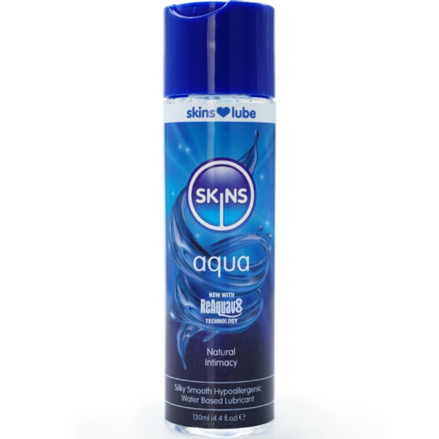 img_217158_ee8b222114429d2d0d4c6d153799c8b9_1.jpg SKINS - AQUA LUBRIFICANTE A BASE D'ACQUA 130 ML - immagine 1