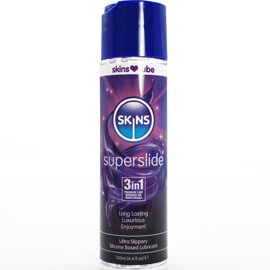 img_217169_5eb8f8059f52a23040acb1327c7ab3e9_1.jpg SKINS - SUPERSLIDE LUBRIFICANTE A BASE DI SILICONE 130 ML - immagine 1