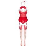 LIVCO CORSETTI FASHION - LIMPID SNOWFLAKES LC 90604 BODY + MEDIAS + DIADEMA NAVIDE?A S/M - immagine 3