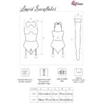 LIVCO CORSETTI FASHION - LIMPID SNOWFLAKES LC 90604 BODY + MEDIAS + DIADEMA NAVIDE?A S/M - immagine 5