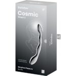 SATISFYER - DILDO A DOPPIA ESTREMIT? IN ACCIAIO INOX COSMIC CREST 2 - immagine 5