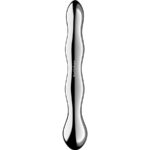 SATISFYER - DILDO A DOPPIA ESTREMIT? IN ACCIAIO INOX COSMIC CREST 2 - immagine 4