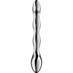 SATISFYER - DILDO A DOPPIA ESTREMIT? IN ACCIAIO INOX COSMIC CREST 2 - immagine 2